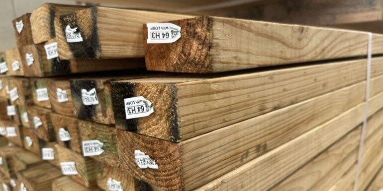 Painting treated pine is safe both structurally and chemically