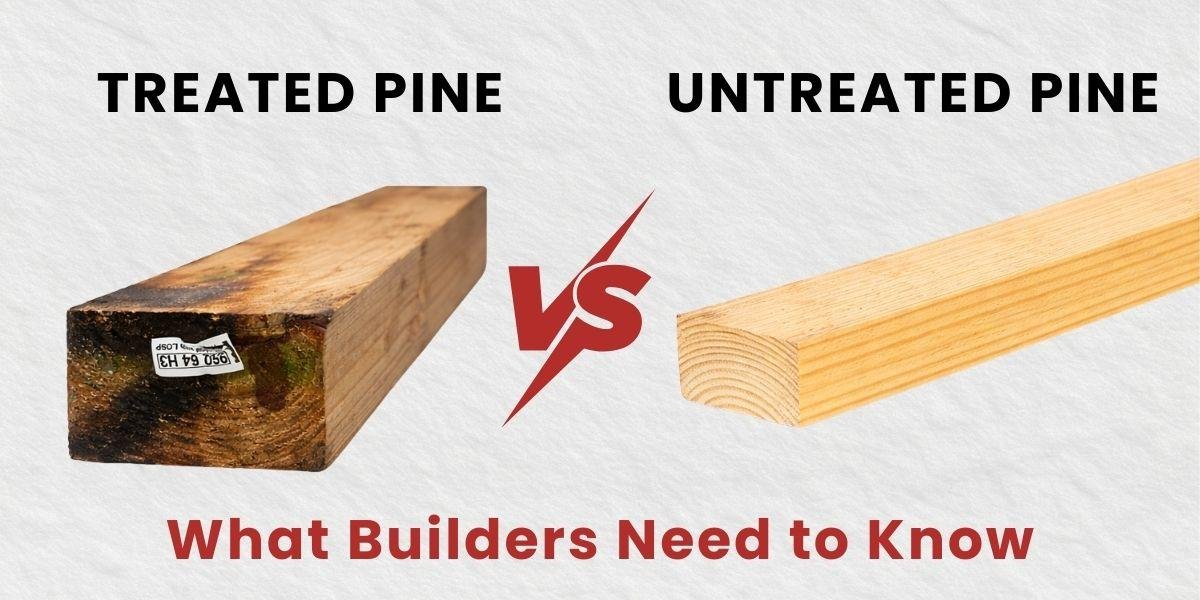 Treated vs Untreated Pine What Builders Need to Know