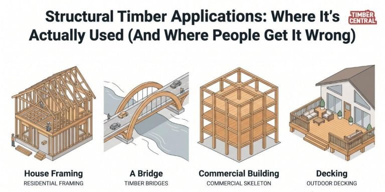 Structural Timber Applications: Where It’s Actually Used (And Where People Get It Wrong)
